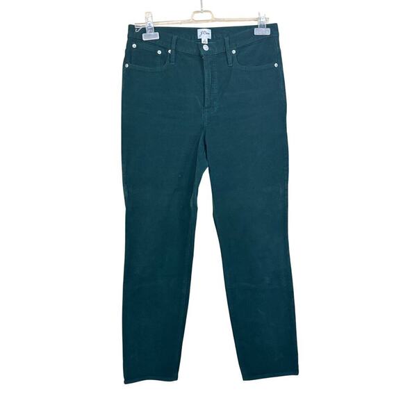 J. Crew vintage slim straight corduroy jeans, green, 30, rustic, cabincore - Picture 1 of 4